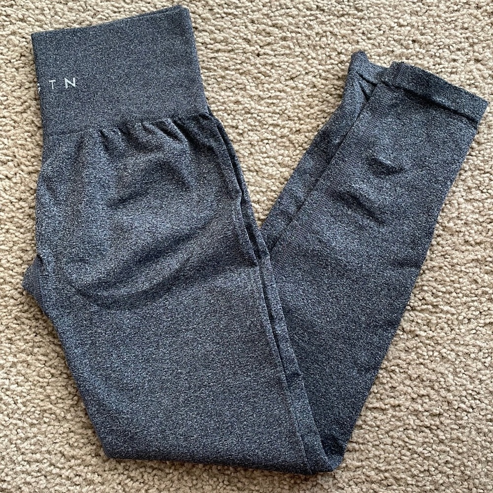 NVGTN Black Speckled Contour Seamless Leggings